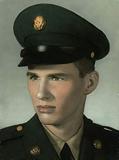 Bud Calkin in the Army — 1959
