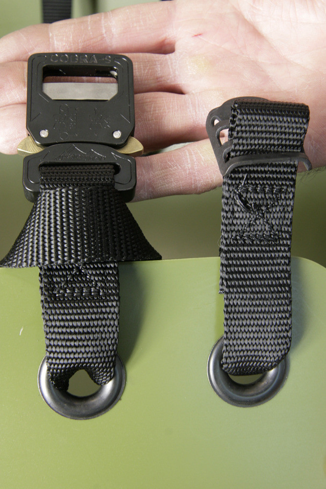 Buckle Mod - Install quick-release buckles in under a minute. 